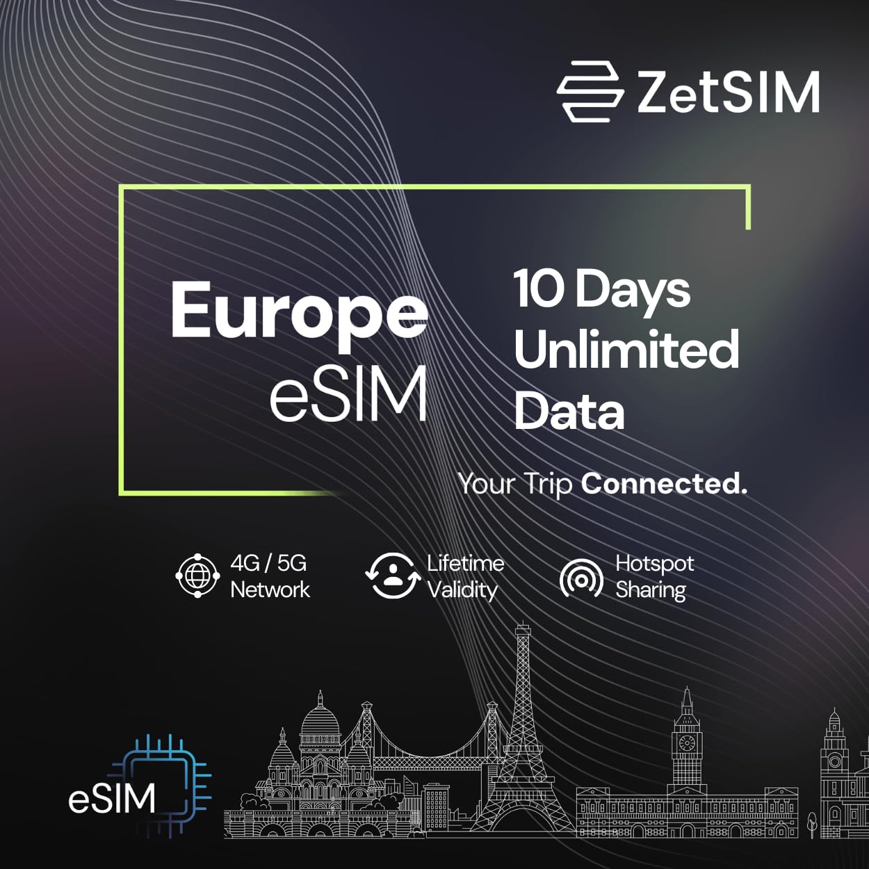 Europe eSIM � 10 Days Unlimited Data | Instant Delivery | Travel SIM for 39 Countries | No Roaming Charges | Compatible with iPhone, Samsung, Google Pixel (Europe 10 Days Unlimited)-image-24