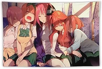 Amazon.co.jp: 五等分の花嫁 タペストリー アニメ 大判 布ポスター