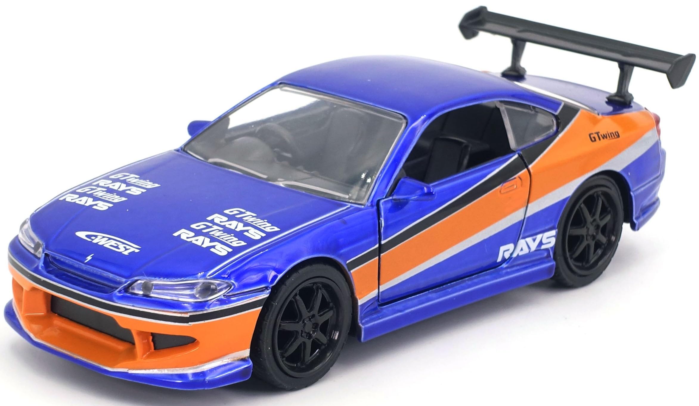 JADA 1:32 FF 2001 NISSAN SILVIA S15 (34446) : Amazon.sg: Toys