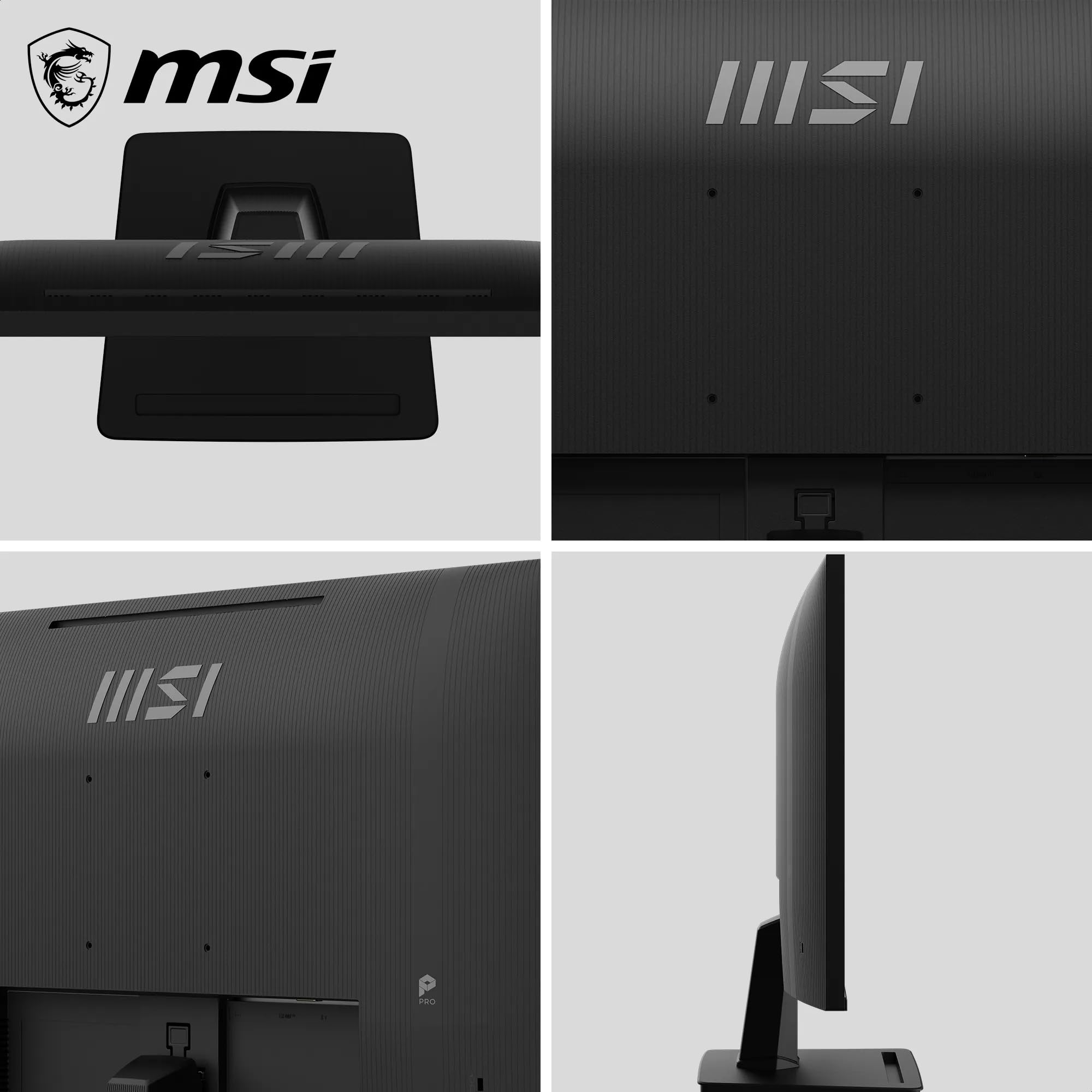 MSI Pro MP251A E14L Écran Professionnel 24.5" FHD | Dalle IPS 1920x1080, 144 Hz, 1ms, compatible VESA, HDMI, Adaptive-Sync