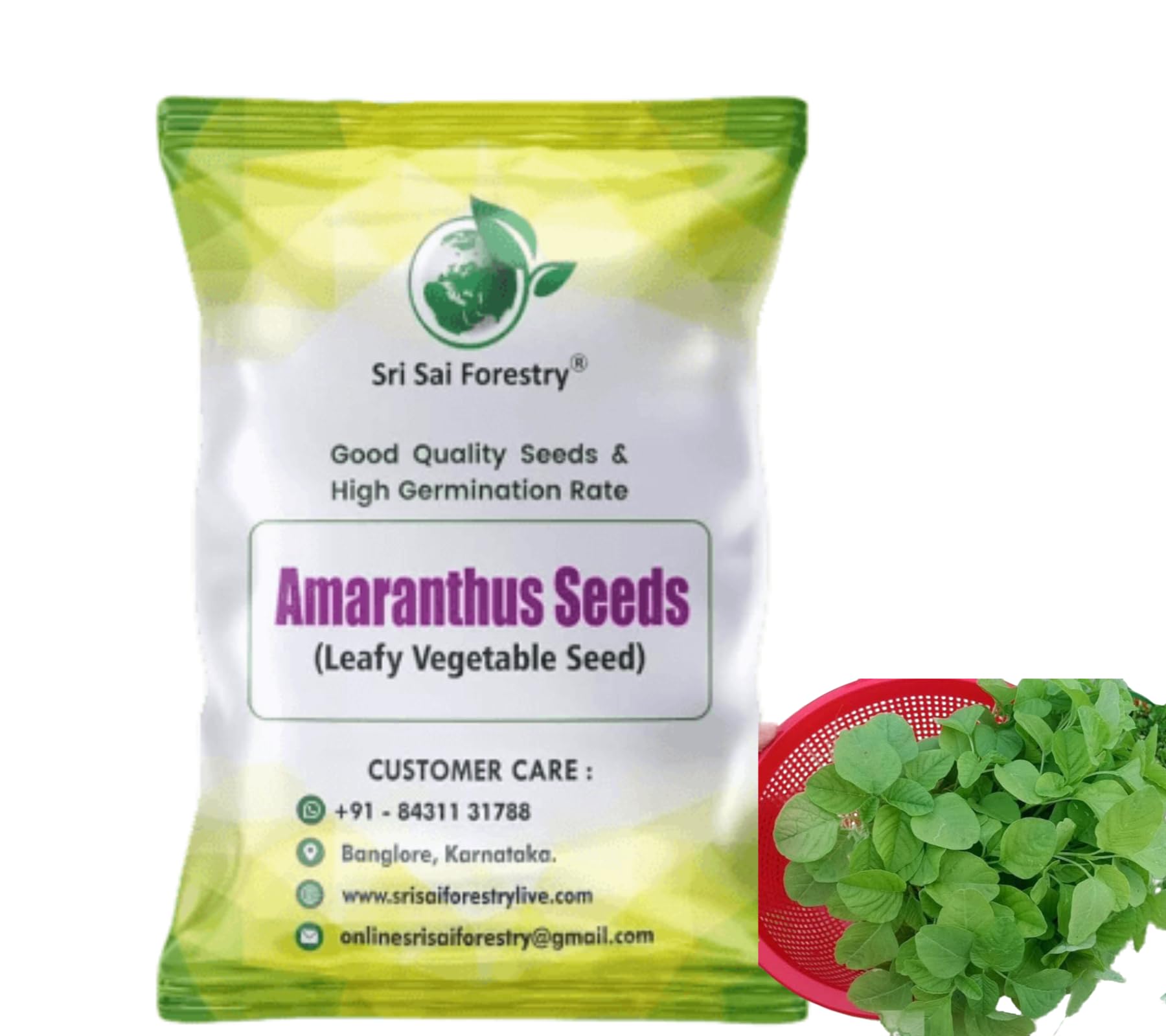 SRI SAI FORESTRY Green Amaranthus Seeds for Home Garden (Pack of 3000 Seed), Thotakura Dantu Harive Soppu Sirukeerai Amaranth Leaf Chawli (B0C3W8T3R9) Amazon Price History, Amazon Price Tracker