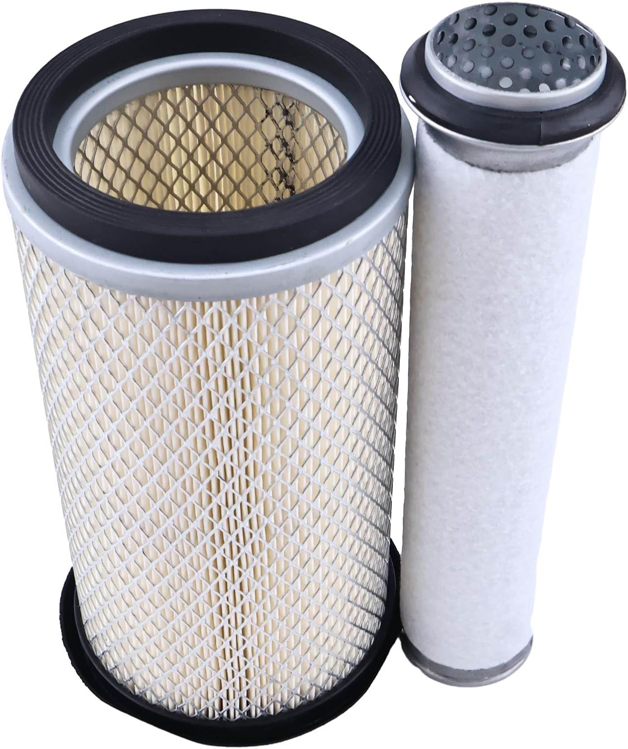 Inner Outer Air Filter Set 3824032M1 1805045M1 1688092M2 1670260M1 Compatible with Massey Ferguson 20B 20D 20E 20F 230 240 250 30E Tractors