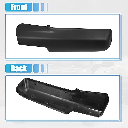 Miniatura 6 de X AUTOHAUX Espejo de remolque Cubierta del brazo delantero izquierdo del lado del conductor Cubierta de la tapa de la cubierta No.68263393AA para