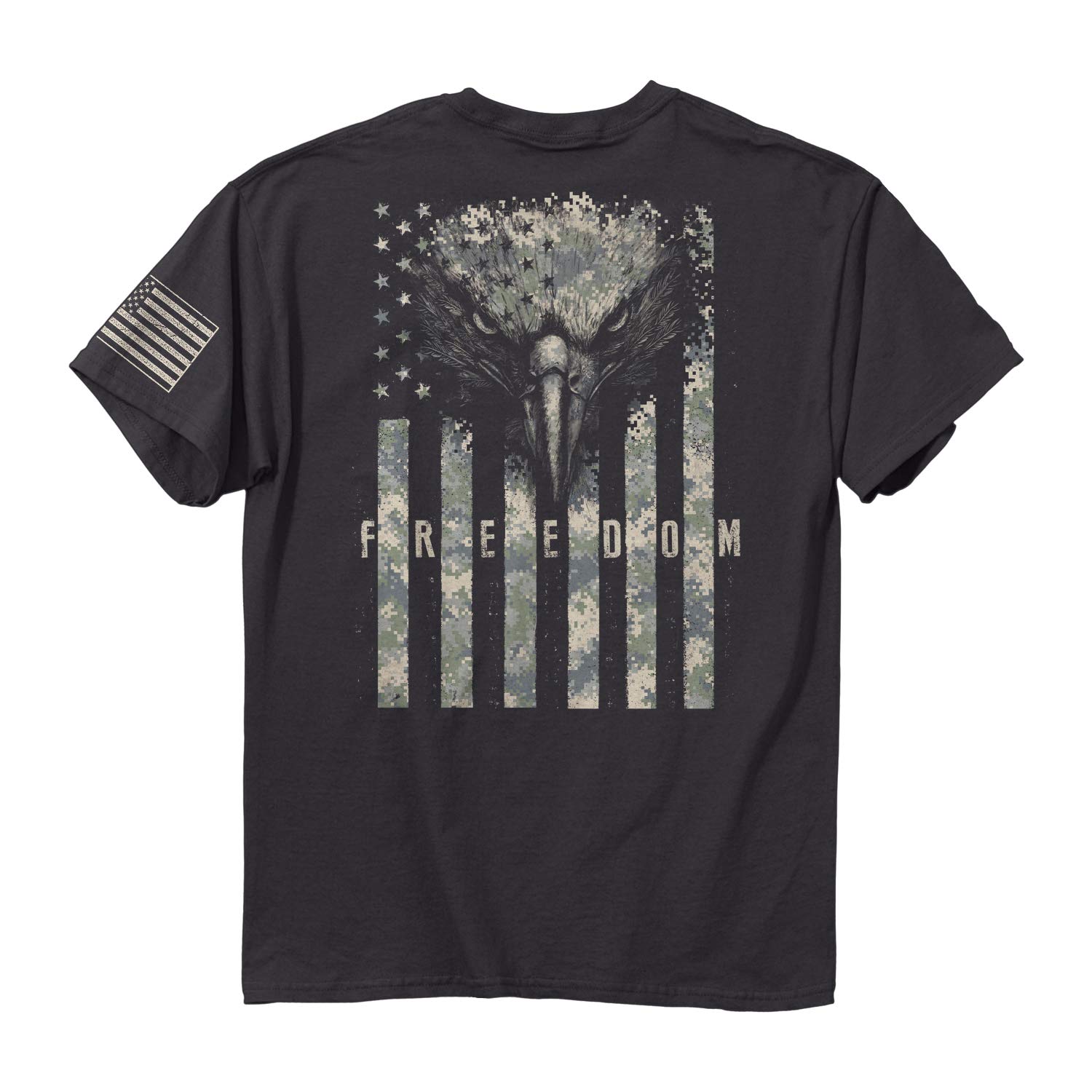 Buckwear Men's Digi Free Eagle T-Shirt