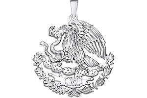 Mexican Eagle Pendant Necklace: A Symbol of Pride and Patriotism