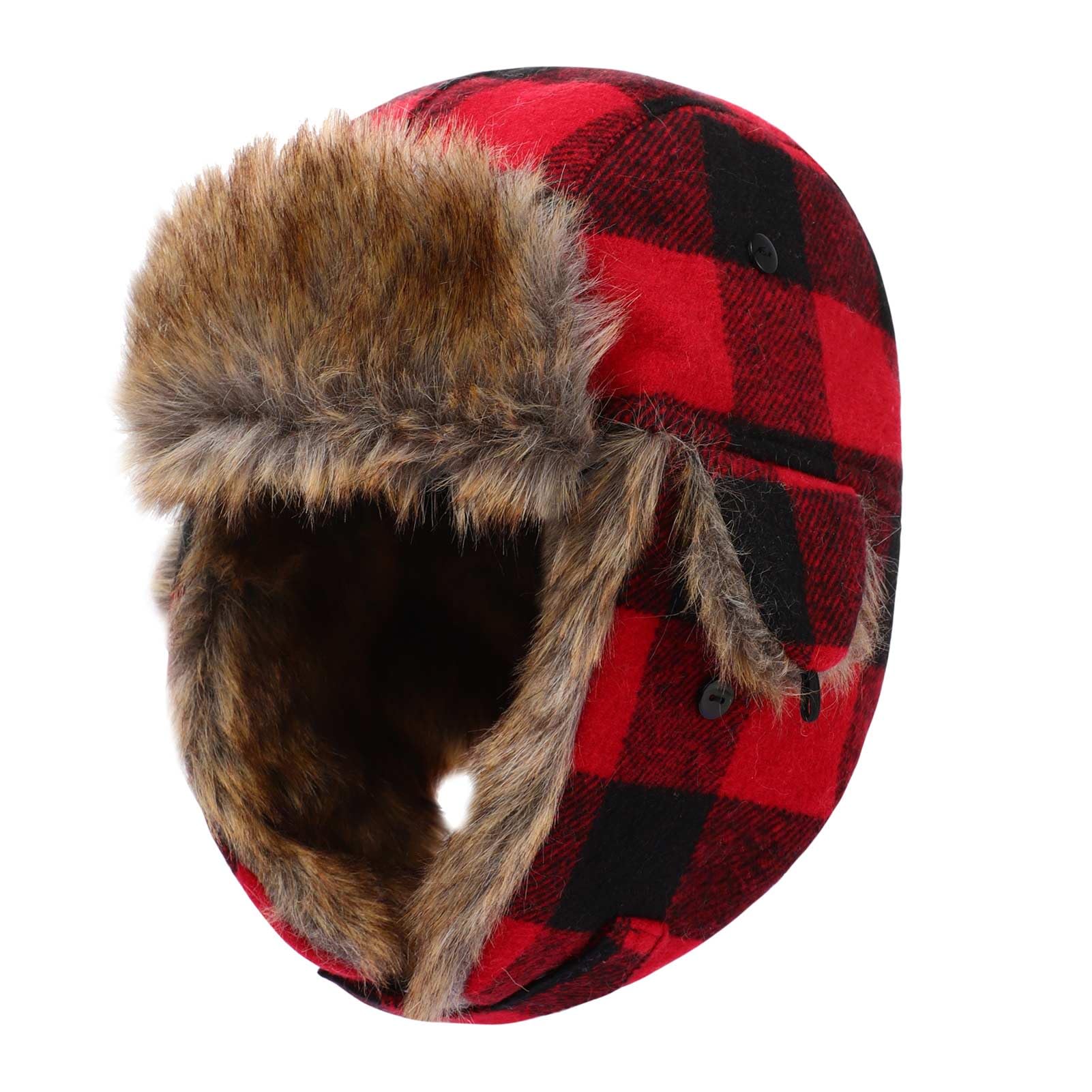 Gorro de invierno para niños, para exteriores, cálido, resistente al viento, Ushanka, sombrero de aviador, forro polar, gorra de esquí para niños y niñas, 1T-8T