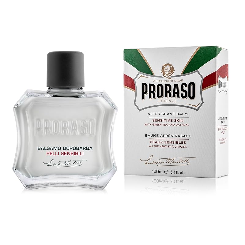 Bálsamo pós-barba Proraso com aveia e chá verde, 100 mL