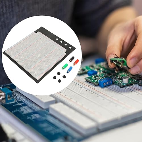 Miniatura 4 de Placa de prueba Zy-208 3220TIE reutilizable del circuito de la placa de pan sin soldadura de los puntos para la asamblea del circuito electrónico,