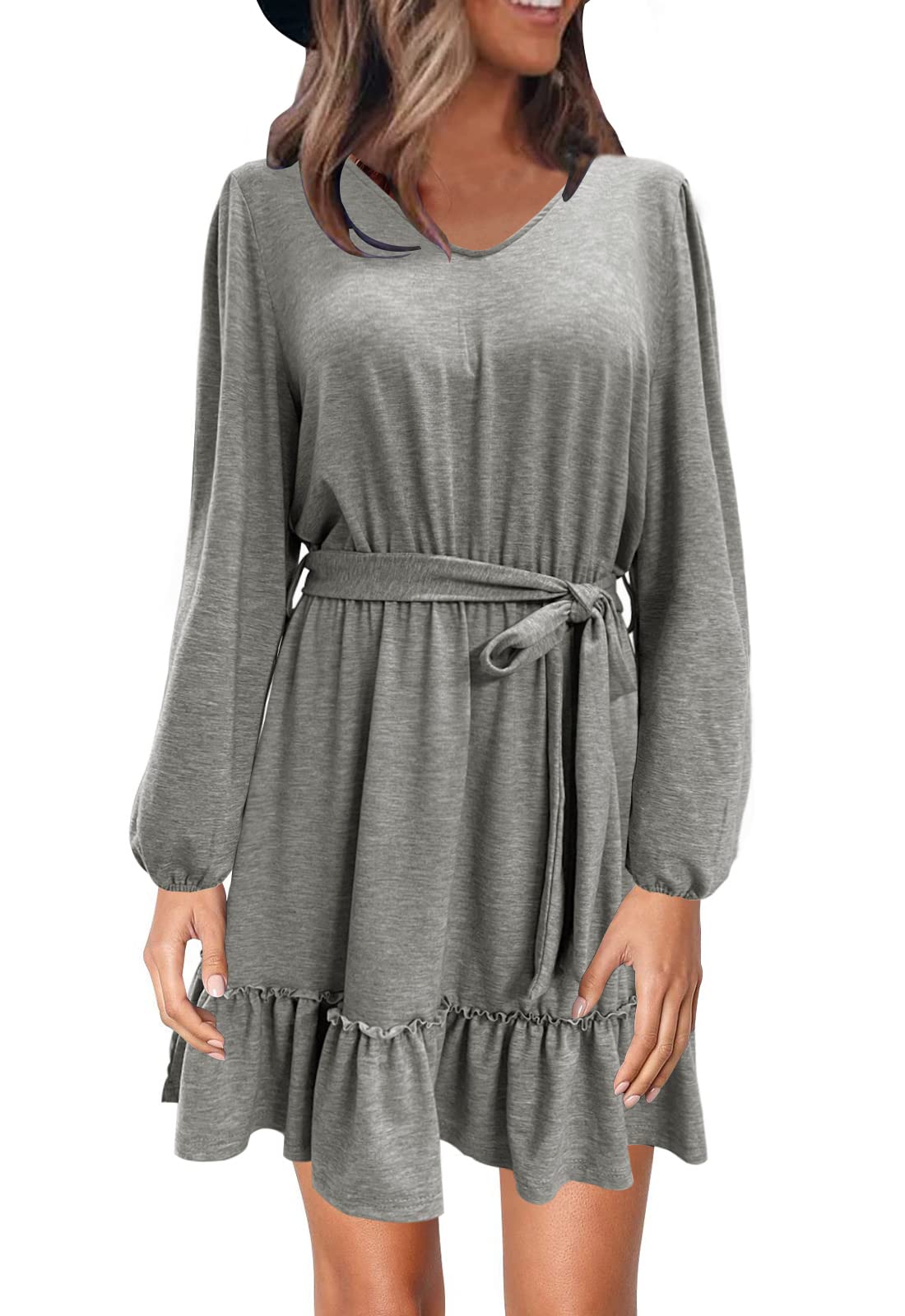 long sleeve white knit dress Get On Down Long Sleeve Knit Mini Dress Off White main image 0