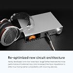 Topping A70 Pro 17000mW*2 Headphone Amp Preamp, RCA/XLR/TRS/EXT to 4.4mm/6.35mm/4-Pin XLR Balanced Headphone Amps, XLR/RCA Preamps, Amplifiers for Earphones/Headphones/IEMs with 12 Trigger (Black)