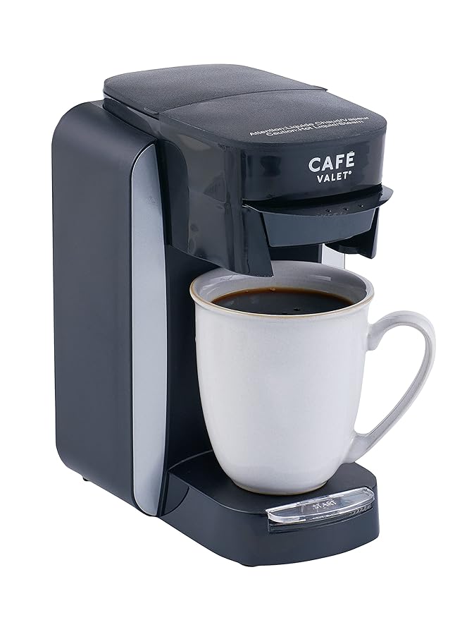 Café Valet Single Serve Coffee Maker, Brews 10 Ounces of