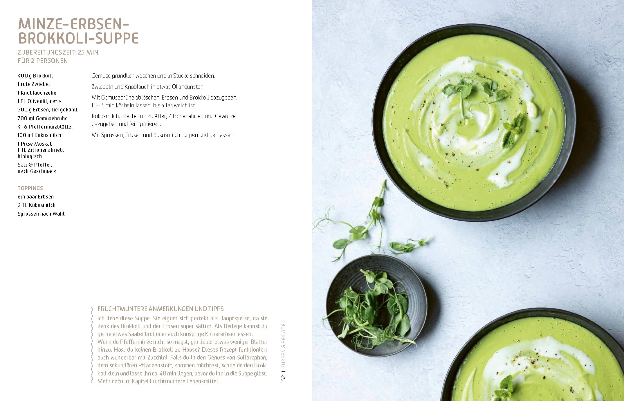 Fruchtmuntere Küche: Pflanzenbasierte, gesunde, präventive & kreative Rezepte