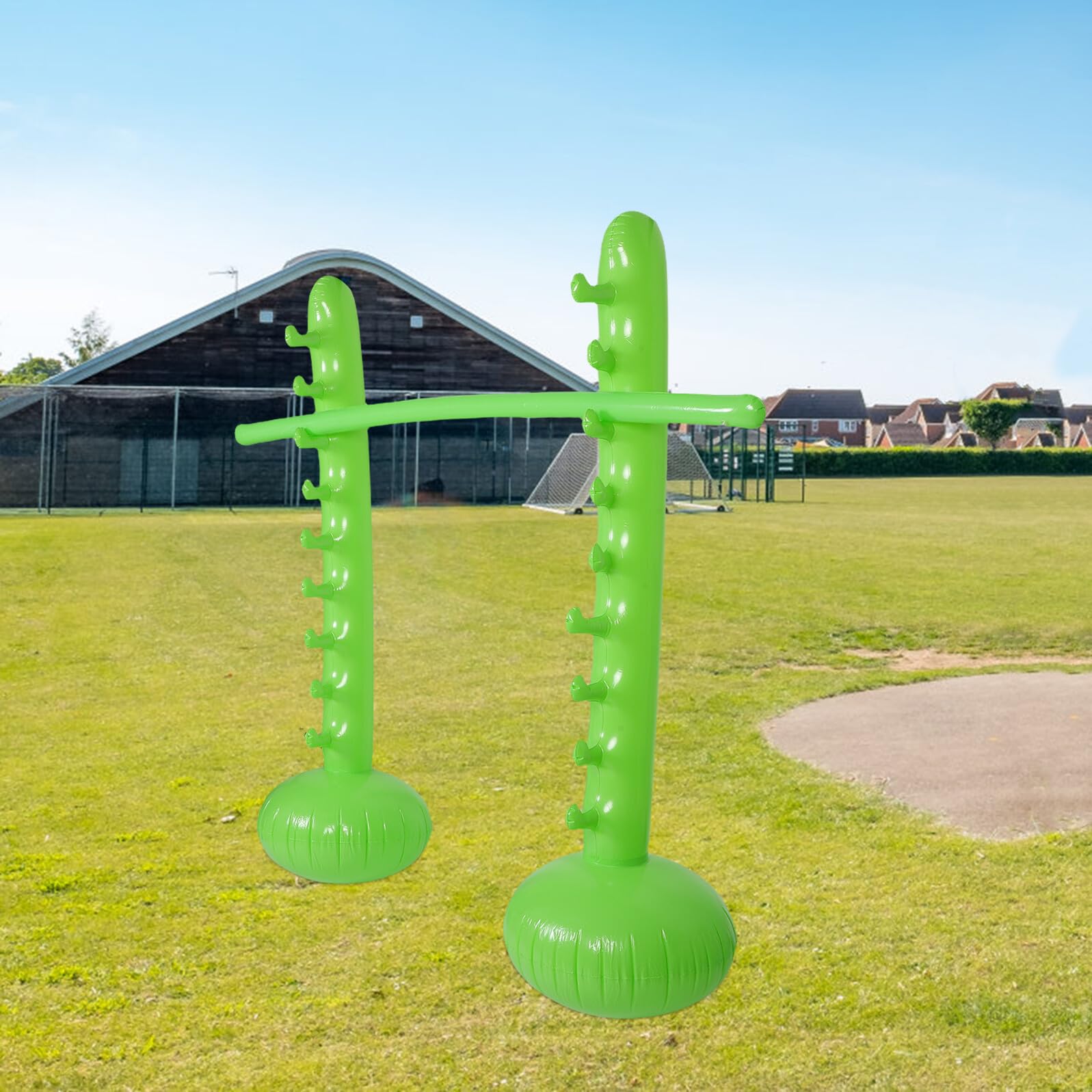 BESPORTBLE Barra Gonfiabile per Saltare Giochi all Aperto per Feste Regolabile per Allenamento Attrezzatura per Salti in Piscina Giochi da Giardino per Ragazzo Ragazza