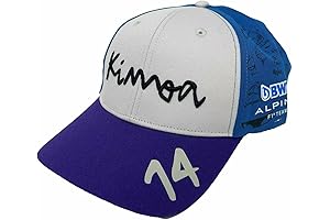 Alpine Racing F1 2022 Kimoa Team Fernando Alonso Japan GP Hat White