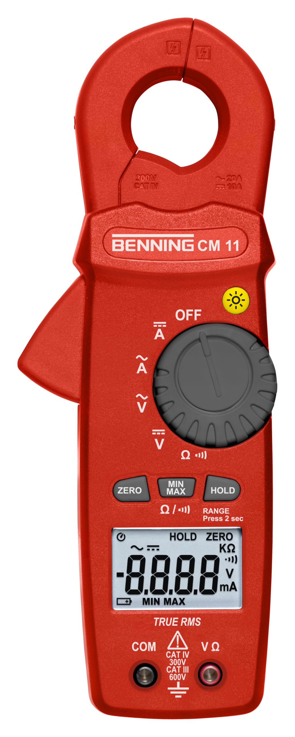 Stromzange Hand-Multimeter digital CM 11 Kalibriert nach Werksstandard (044067)