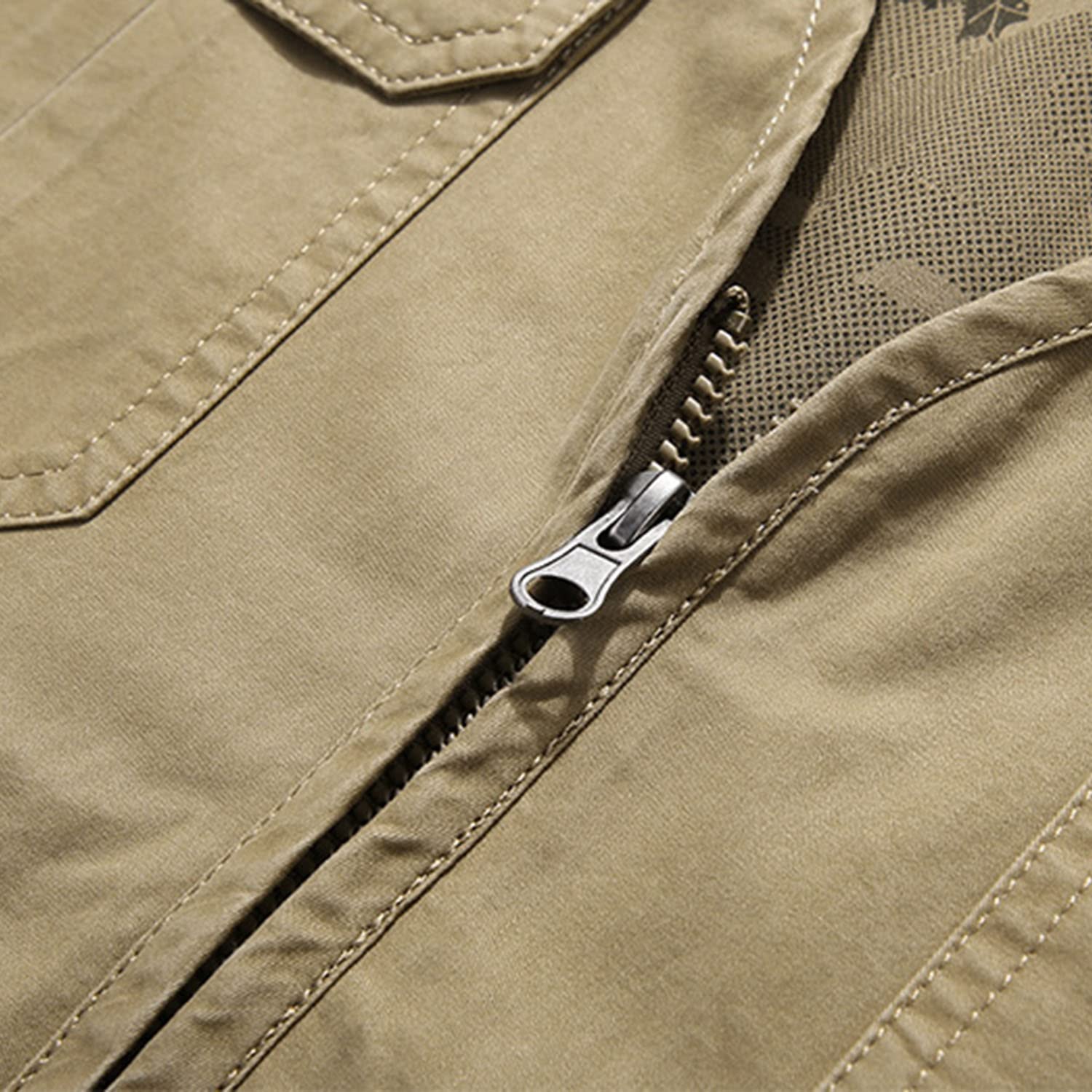 Chaleco De Hombre Chaleco Multibolsillos Sin Mangas Chaleco De Pesca Casual Exteriores Chaqueta De Utilidad Fotografía Viajes Senderismo