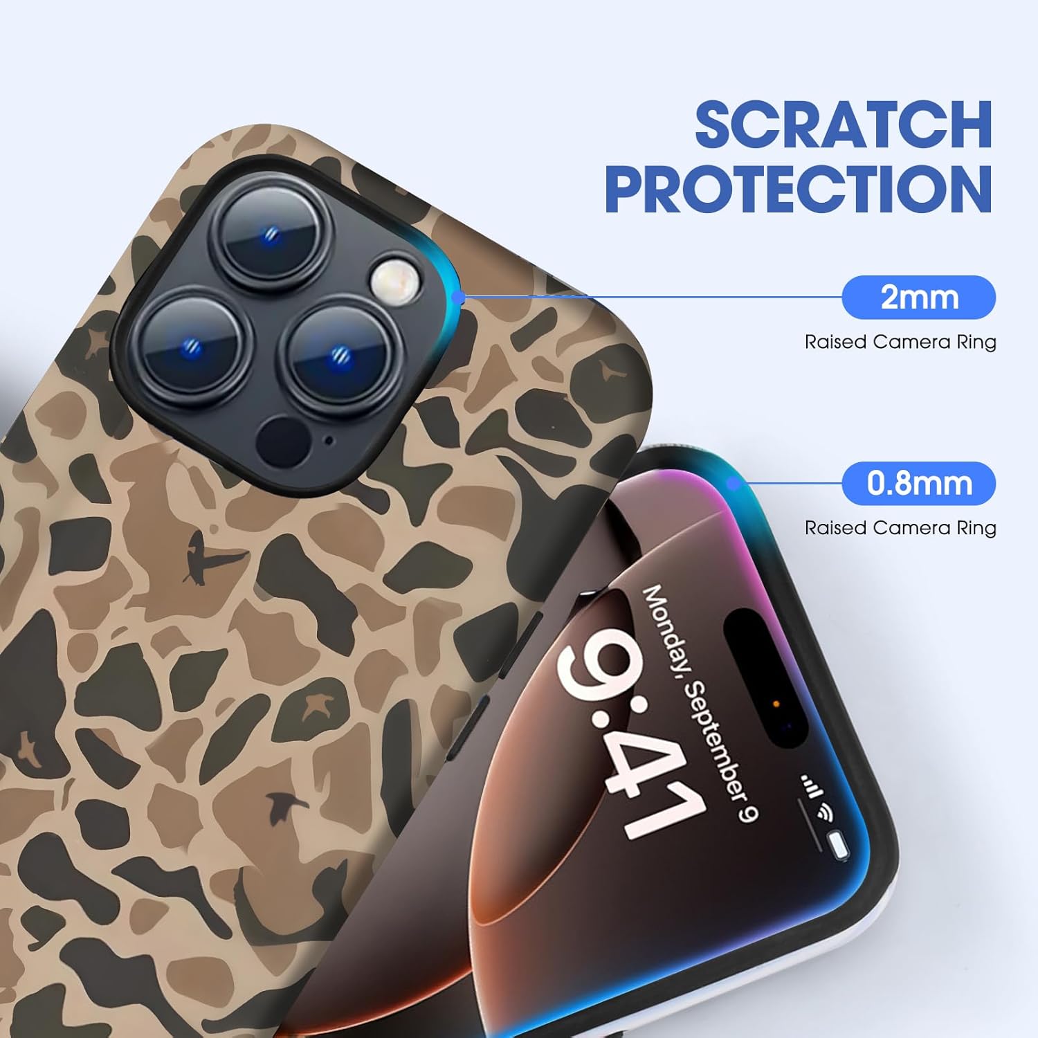 for iPhone 16 Case (2024) 6.1 inch, Compatible with Magsafe Cute Waterfowl Hunting Camo Camouflage Duck Hunters Phone case (for iPhone 16) - Image 6