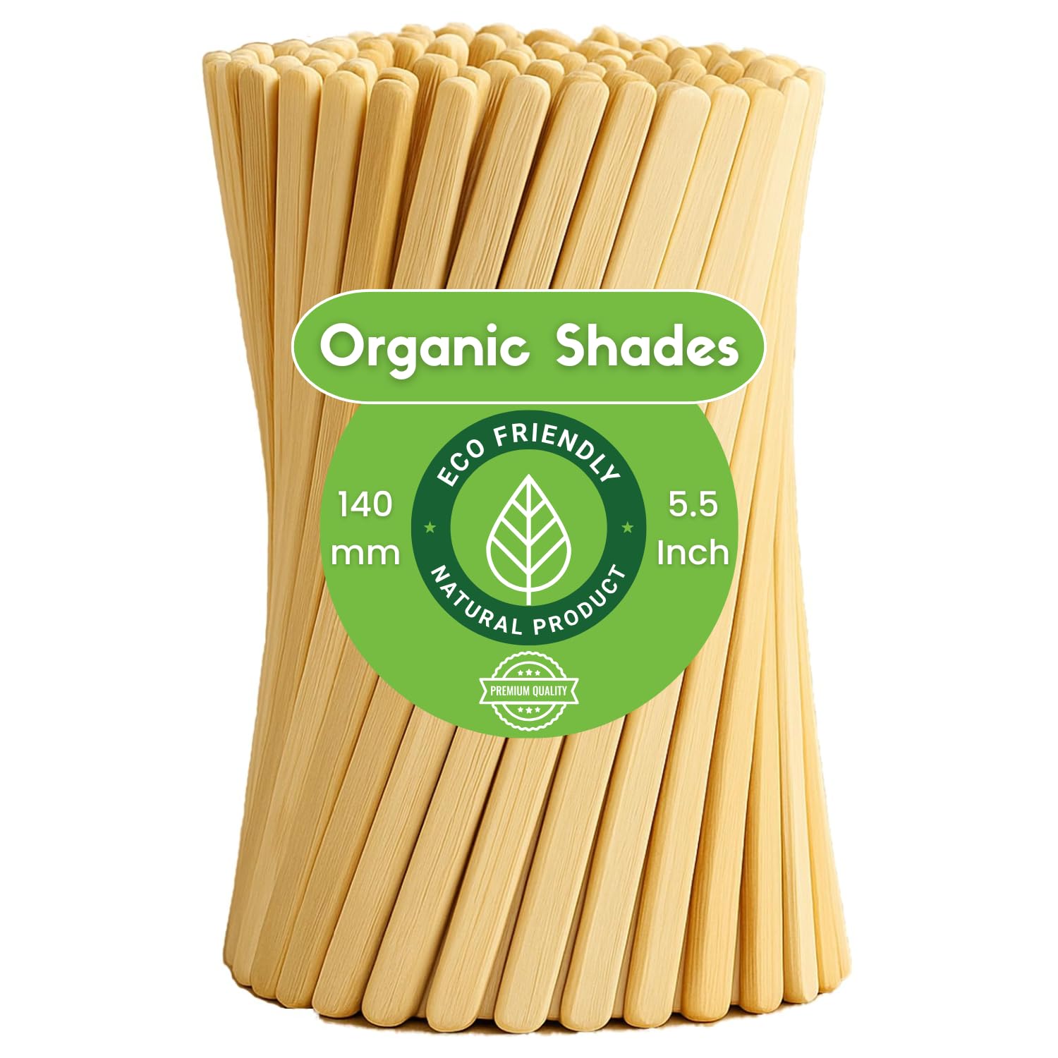 Organic Shades Coffee Stirrer Sticks | Disposable Birchwood Tea & Beverage Stirrer | Eco-Friendly Thin Wooden Mixing Stick for Cold Coffee, Cocktails, Instant Drinks, Whipped Beverages [140mm, 100Pcs]-image-13