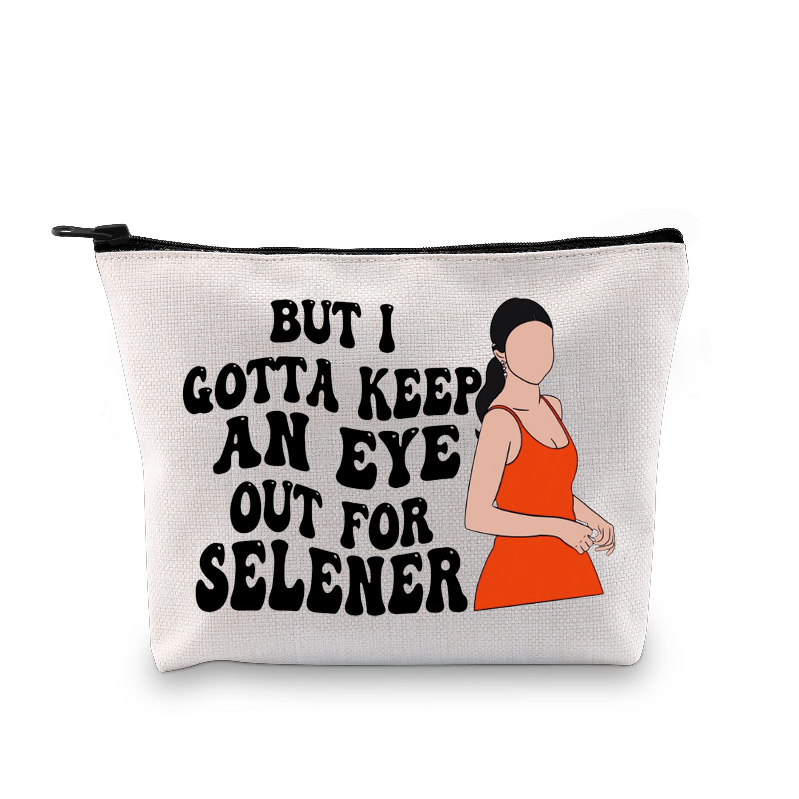 JTOUKTeam Gomez Gift Team Jelena Gift Selenator Gift Singer Inspired Trending Seleneerr Cosmetic Bag Celebrity Gift for Fans (Out for Selener Bag EU)