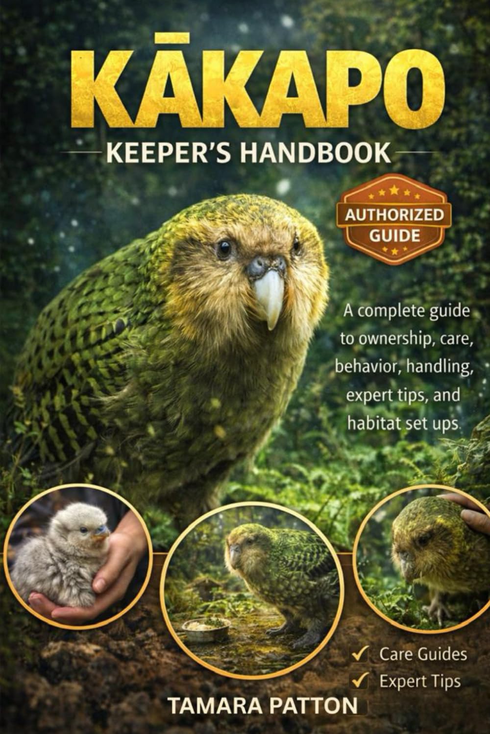 KAKAPO: A complete guide to ownership, care, behavior, handling, expert tips, and habitat set ups