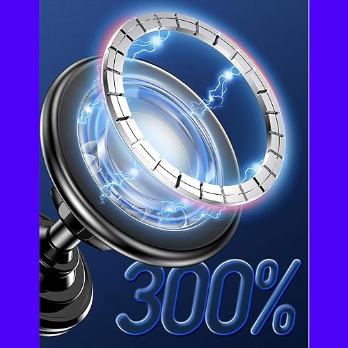 Miniatura 4 de Soporte magnético para teléfono, tablero de instrumentos súper estable, soporte magnético para teléfono celular, rotación de 360, soporte universal