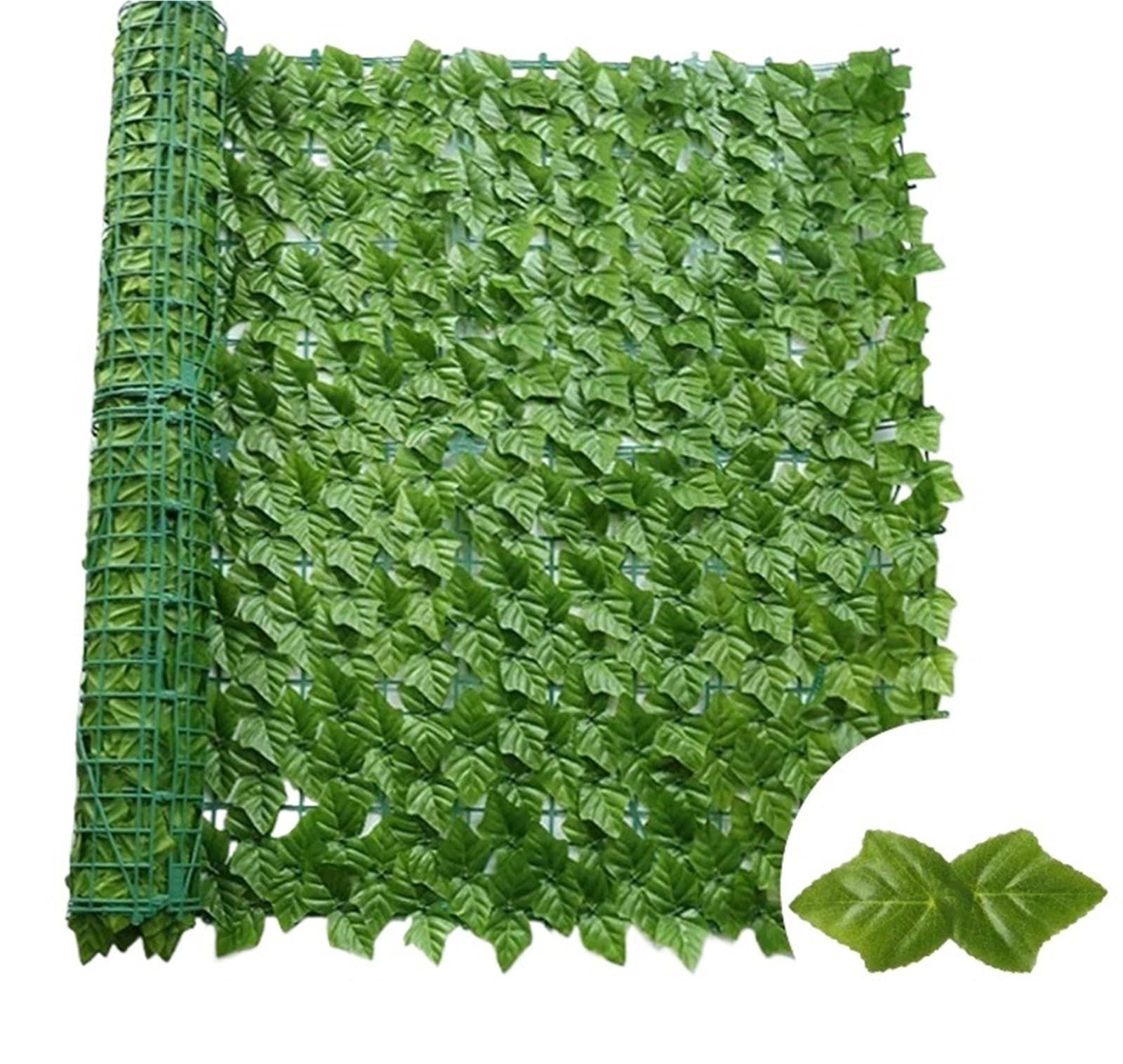 Dunsby Wl-Pt-Qdg Garden Screening For Home Outdoor Garden Balcony Decoration Fake Plant Artificial Ivy Hedge Green Leaf Fence Board Privacy(,50X300cm)