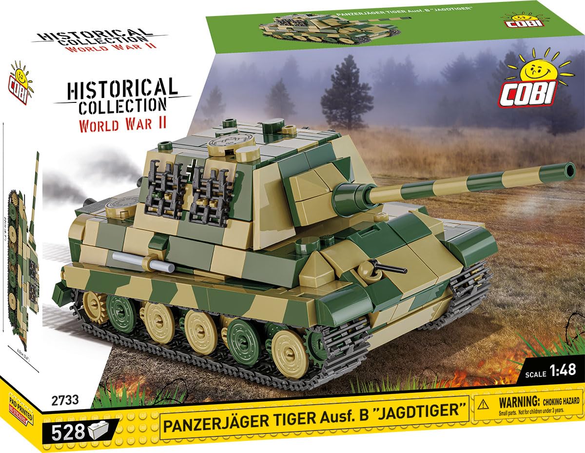 COBI Panzerjäger Tiger Ausf. B Jagdtiger, Green, 22 cm - Image 2