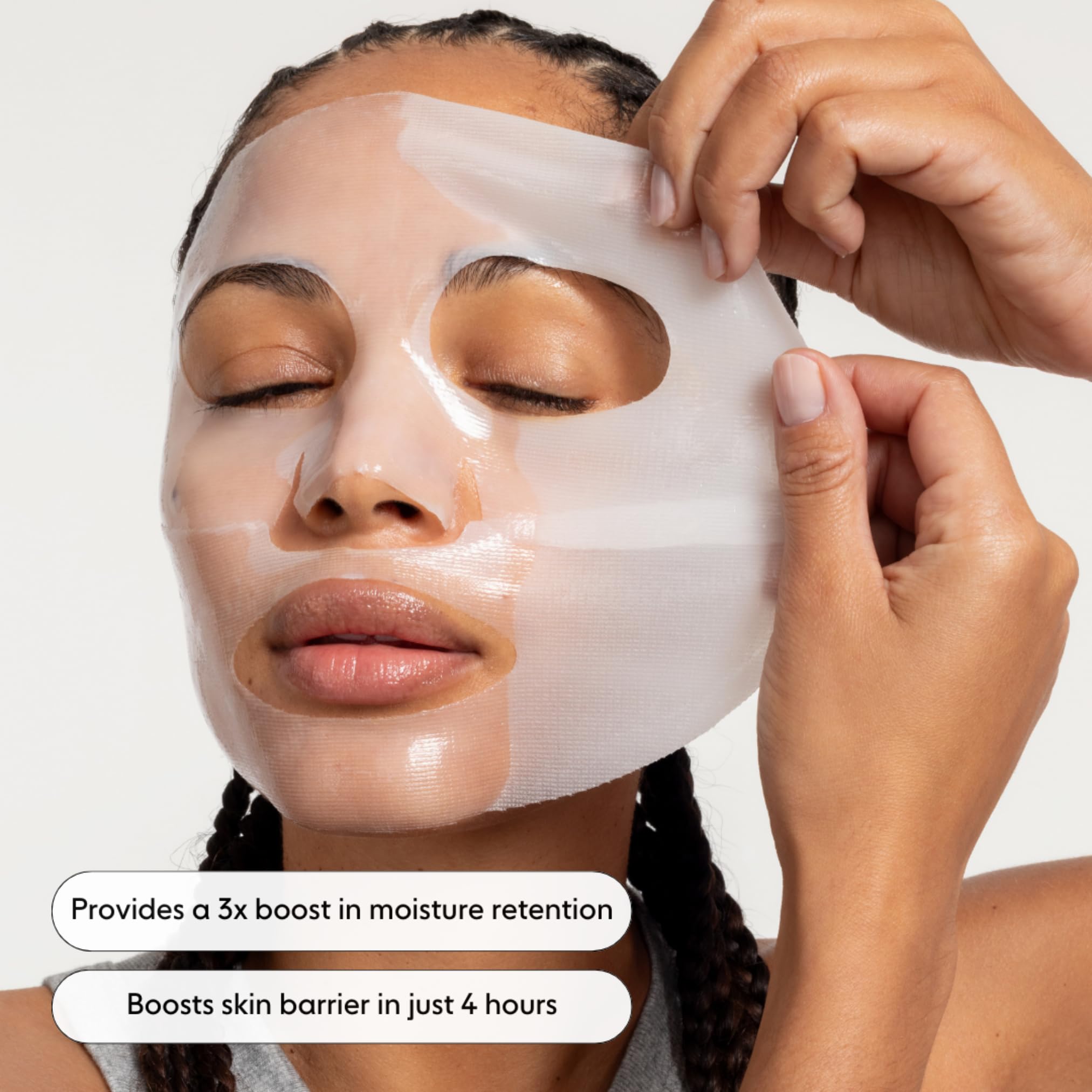 LOOPS - ¿Qué hace? Remoje tu piel con humedad al más alto nivel con Dew Cloud, nuestra mascarilla facial maravillosamente hidratante y rejuvenecedora. Formulada con nuestro Miracle
