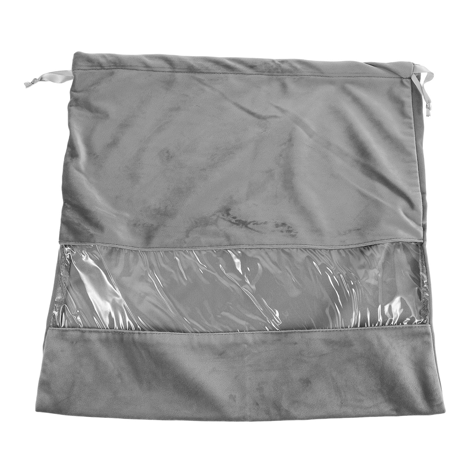 Underwear Bag Travel Hair Dryer Bag with Transparent Design - Drawstring Pouch for Safe Storage of Hair Tools