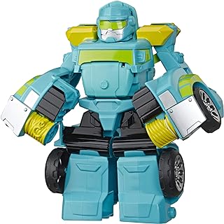 Playskool Heroes Transformers Rescue Bots Academy Hoist Converting Toy Robot, 6-Inch Action Figure, Toys for Kids Ages 3 and Up