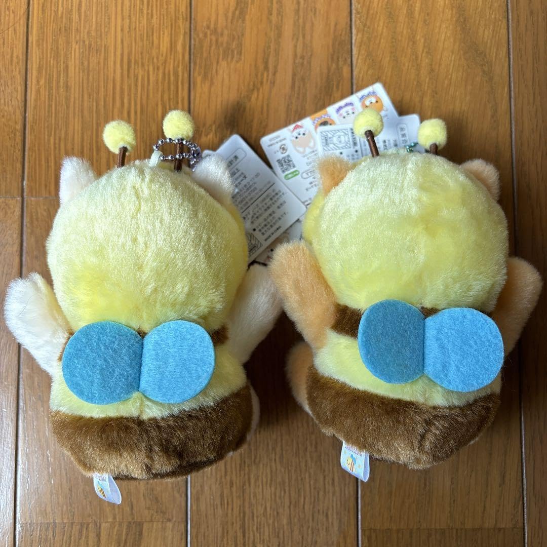 Amazon.co.jp: 豆しば三兄弟 ゆるぐるみミツバチハニーLMC 豆太郎 麦之