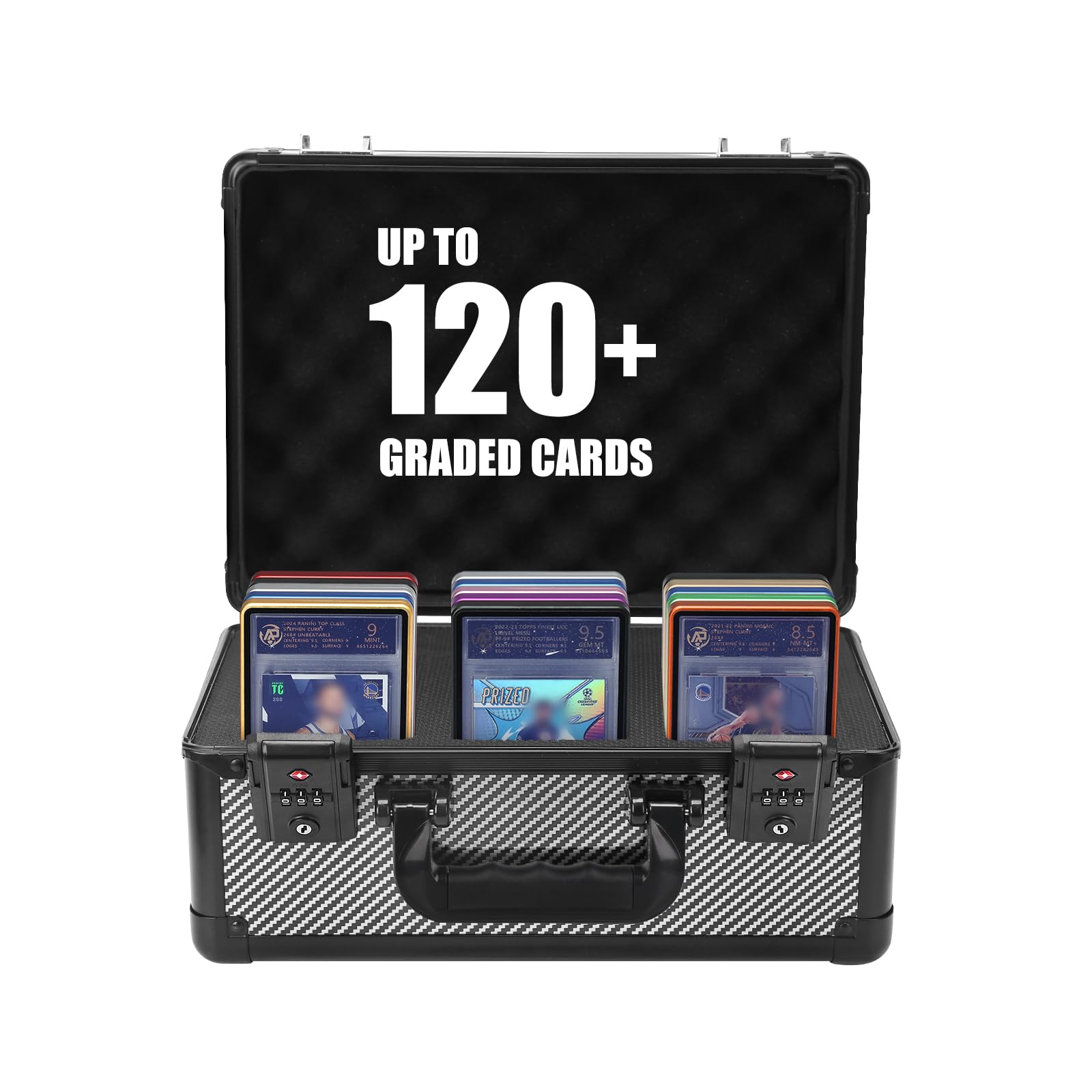 Amazon.com: ZINHO Graded Card Case Upgraded Sports Card Storage