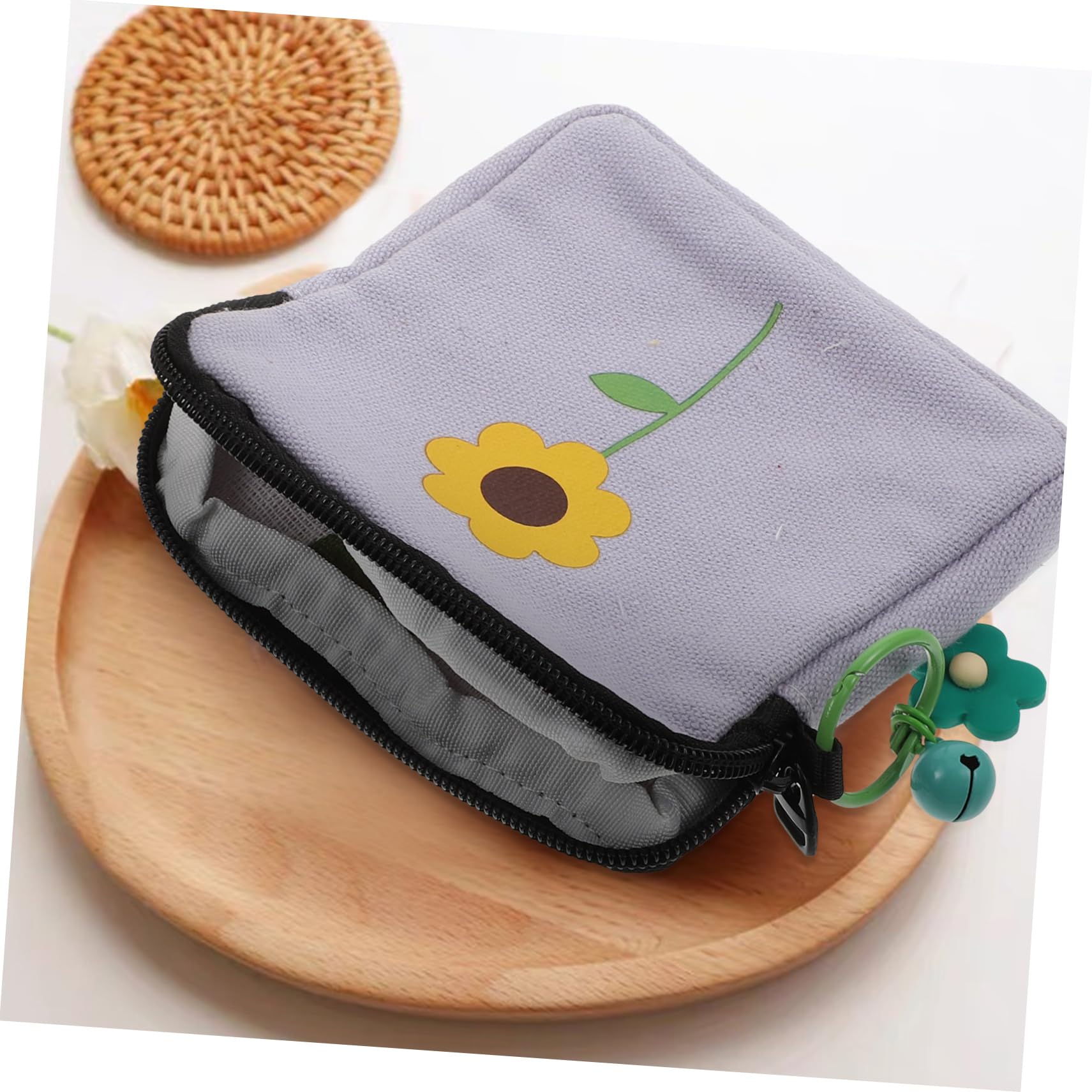 3 Series Bolsas para Guardar Toallas Sanitarias Compresas Artículos De Tocador Bolsas Sanitarias para Productos Femeninos Neceser para La Menstruación Bolsa 2 Piezas x 3