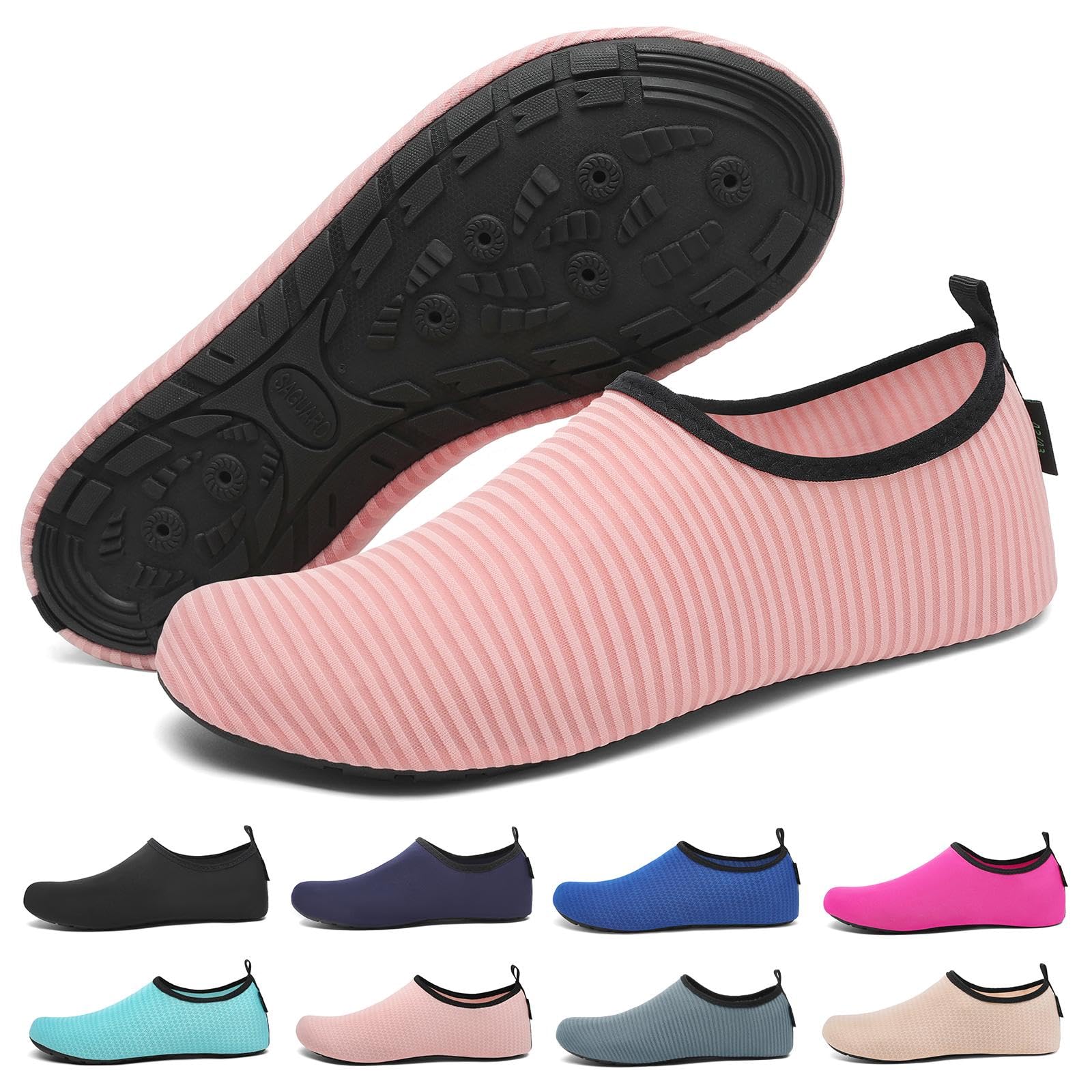 SAGUARO Escarpines Secado Rápido con 7 Agujeros de Drenaje para Hombre Mujer Gr.36-47
