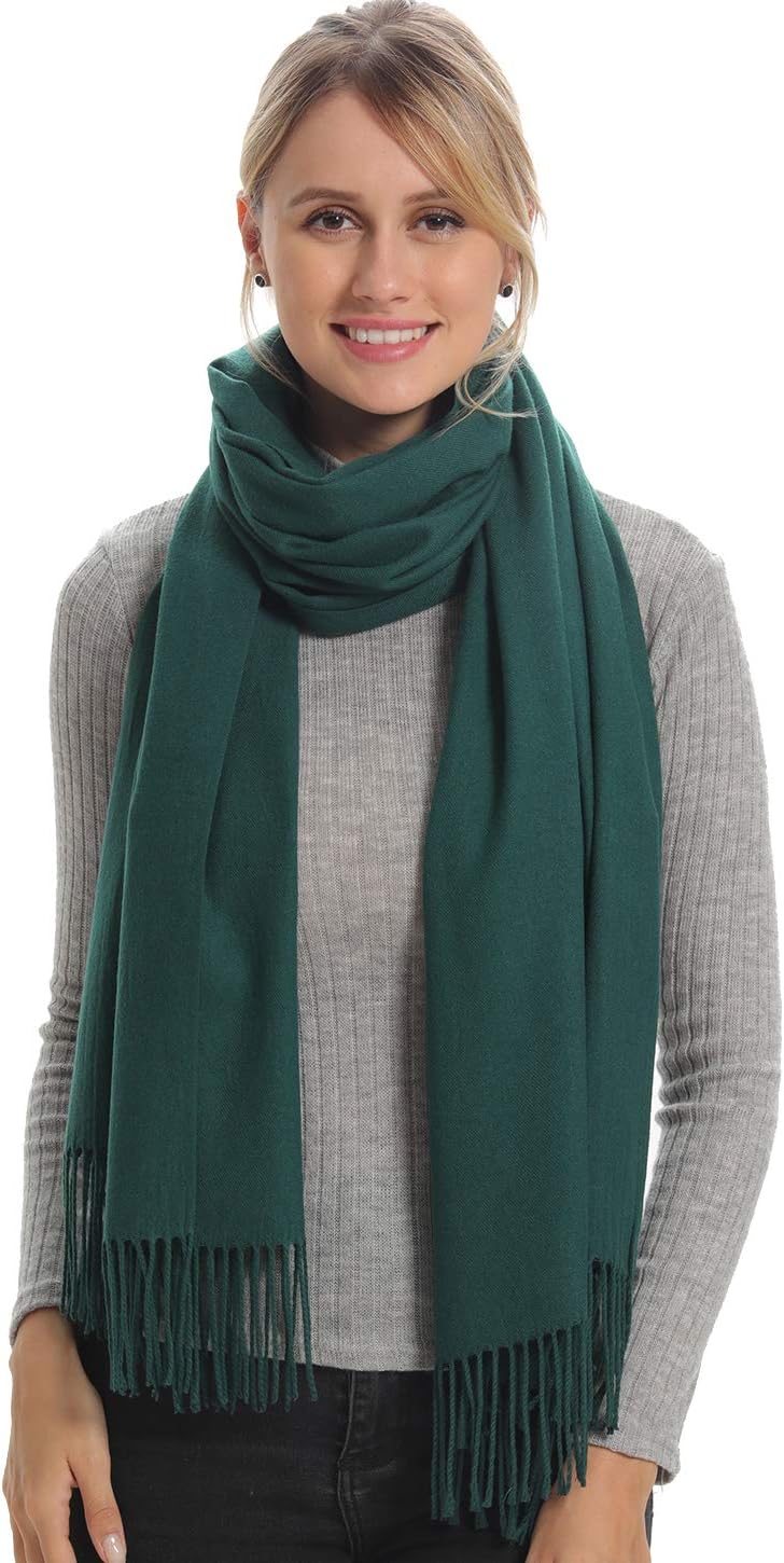 Genovega Women Pashmina Scarf,Evening Wedding Party Shawl Accessories Gift for Bridal - Image 3