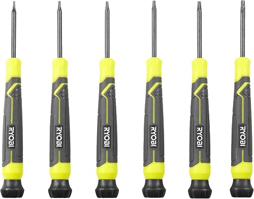 RHSDSPCT6 Torx Magnetic Precision Screwdriver Set (6 Pieces)