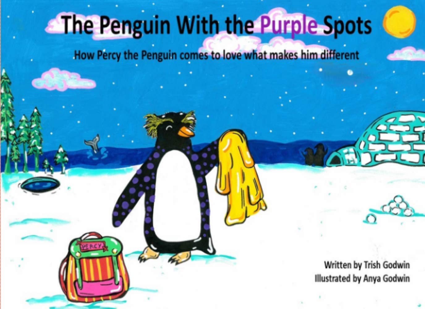 The Penguin With the Purple Spots: How Percy the Penguin comes to love what makes him different