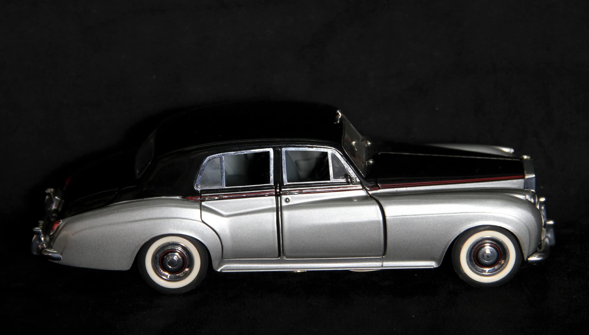 ミニカー SOLIDE ROLLS ROYCE SILVER CLOUD The Franklin Mint, Precision Models: 1955 Rolls Royce Silver Cloud