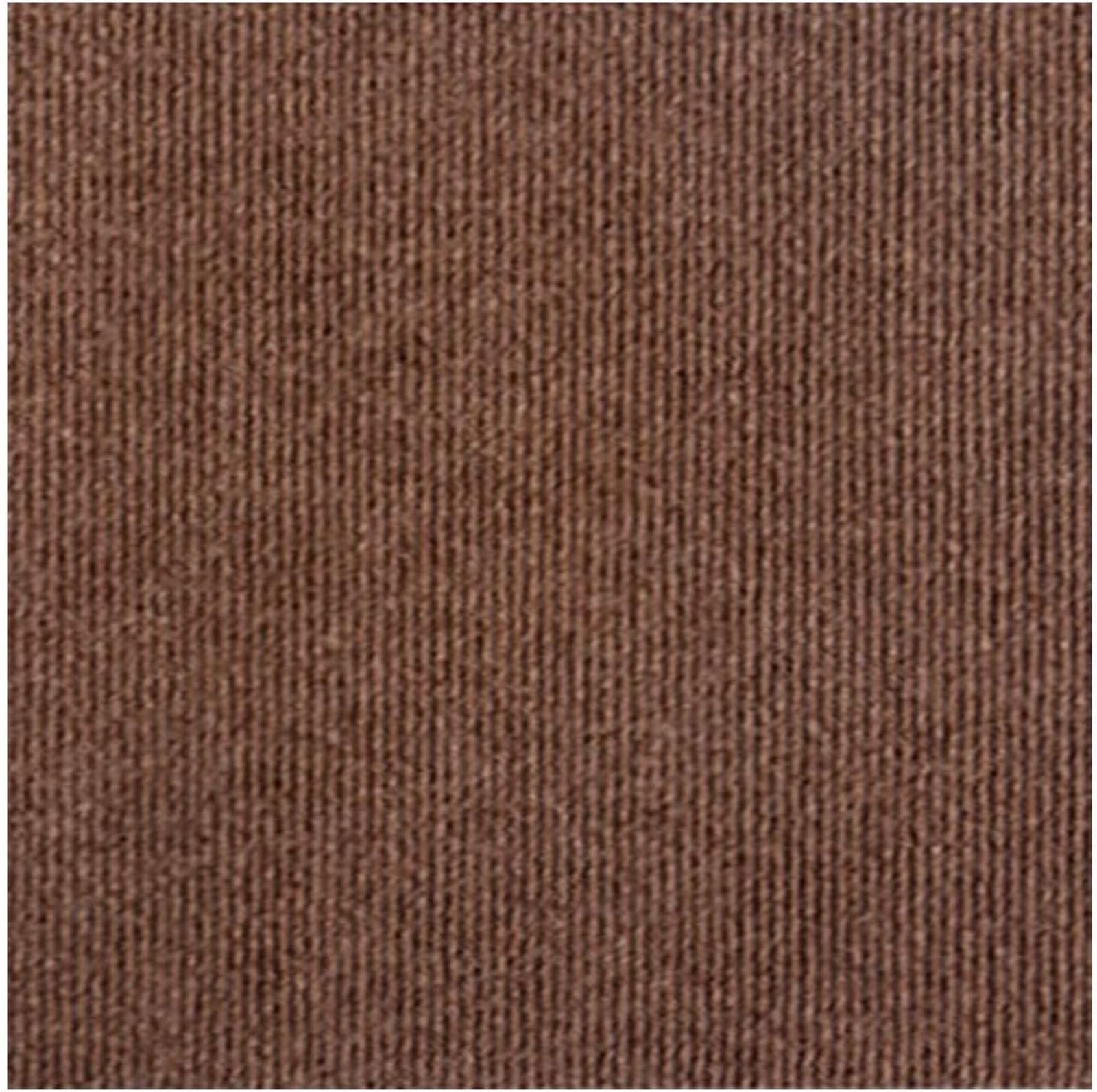 Cxvhsertwr Brown Carpet Squares, Carpet Tiles Freely Splice Self Adhesive Commercial(Brown)