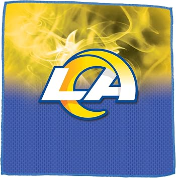 Strikeforce Bowling Los Angeles Rams NFL On Fire Towel