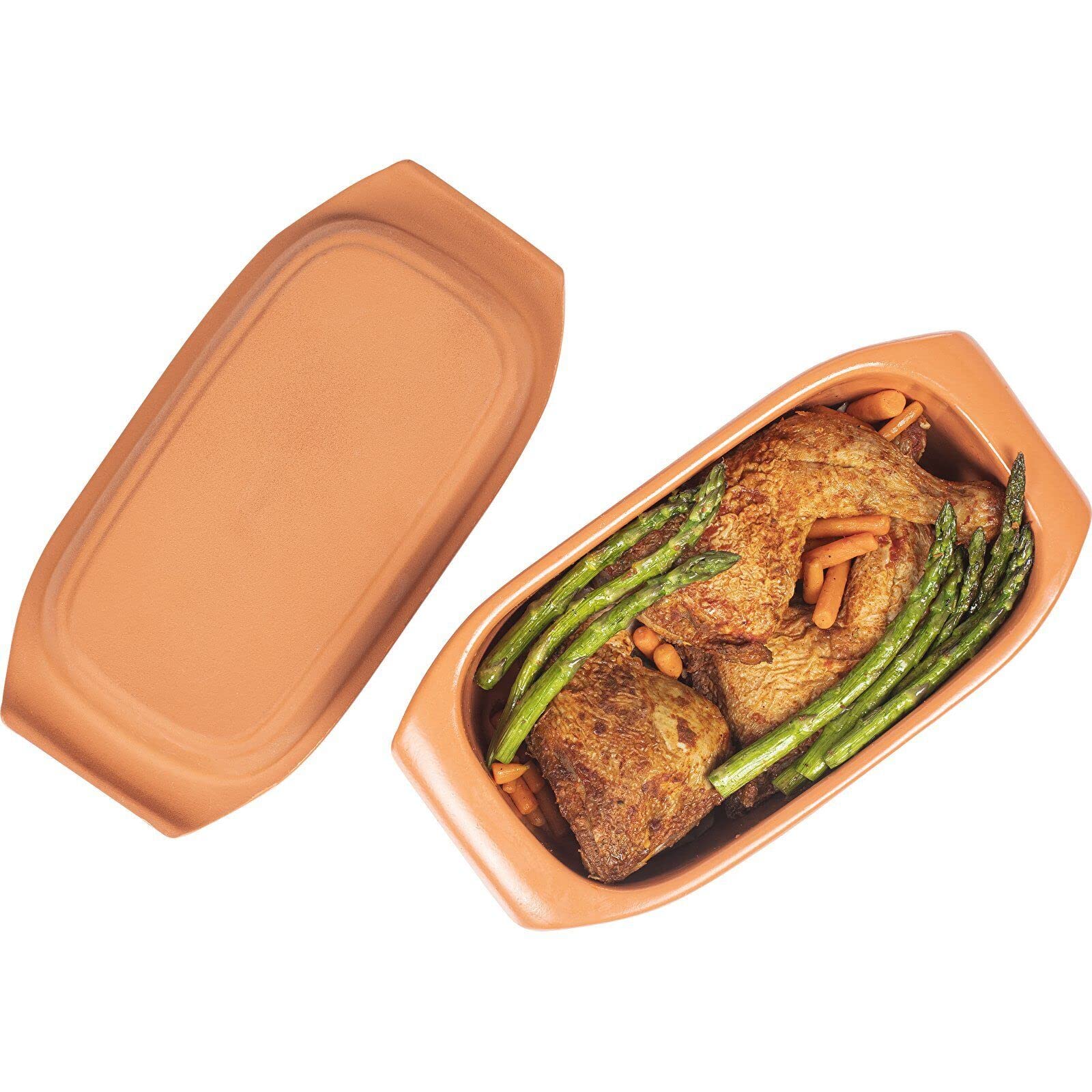 Plat de Cuisson en Argile 2.5L - Ustensiles de Cuisine en Argile