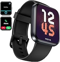 Vista 2 de aeac Paquete de 2 relojes inteligentes (negro + blanco) reloj inteligente 2024 para hombres y mujeres