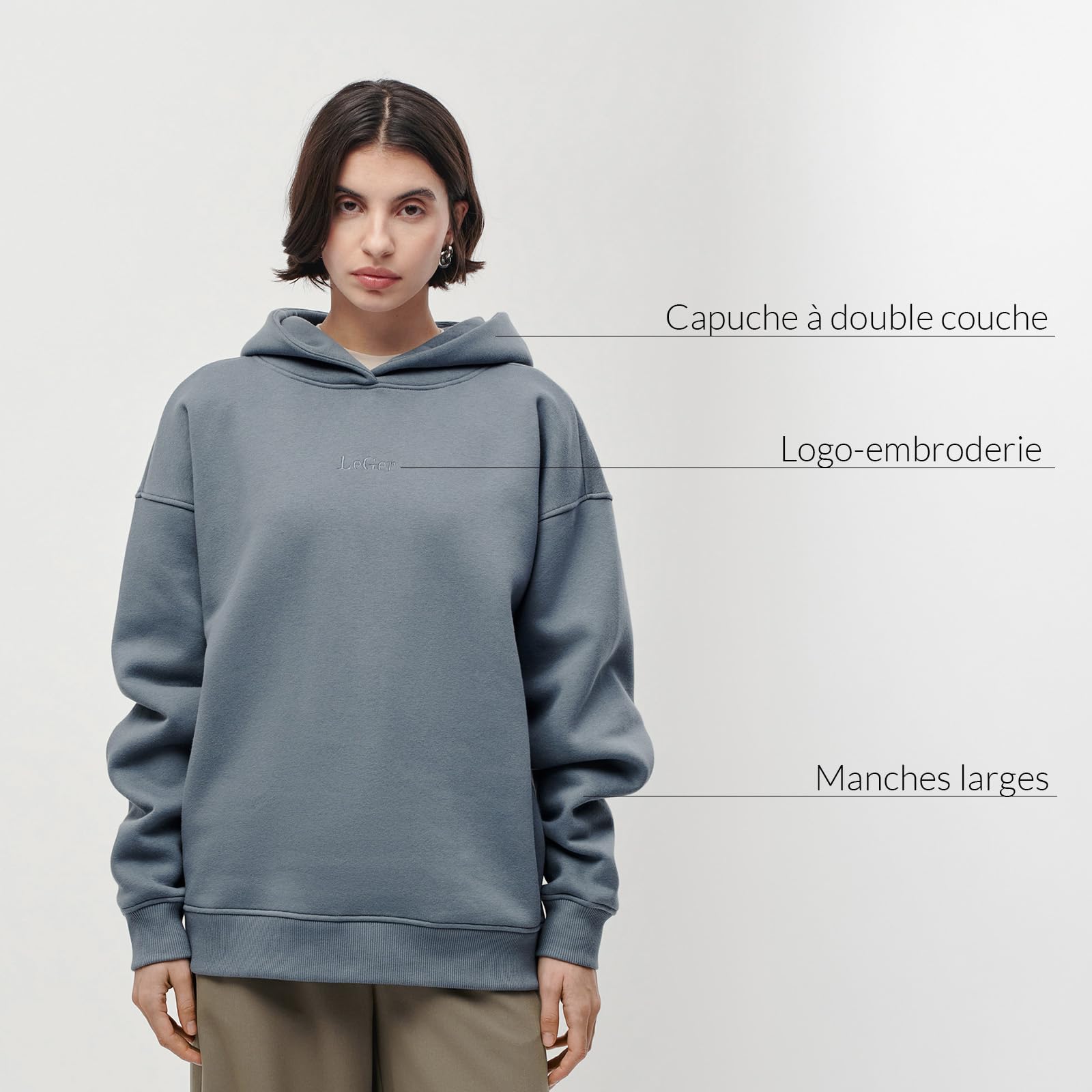 Leger by Lena Gercke Abby Hoodie Maillot de survêtement Femme (Lot de 1)