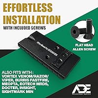 Vista 7 de Ade Advanced Optics Adaptador de punto rojo/placa de montaje para Springfield XD, XDE, XD MOD.2, XD(M), XDM, XDS Pistol – Compatible con Vortex