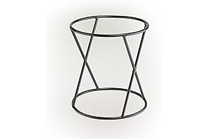 Alpine Corporation 11-Inch Tall Metal Glass Ball Stand