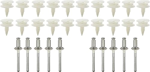 Dorman 702-004 - Kit de retención para panel de puerta delantera, C/K Pick-Up compatible con modelos seleccionados Cadillac/Chevrolet/GMC (paquete