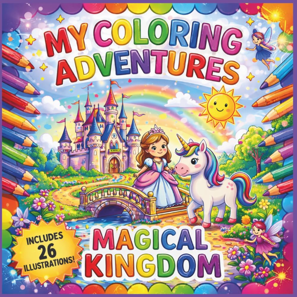 My Coloring Adventures: Magical Kingdom. A Magical Coloring Journey for Creative Kids (My Coloring Adventures – Coloring Book Series for Kids)