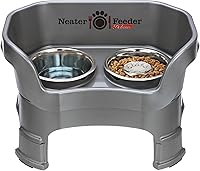 Vista 60 de Neater Pet Brands Neater Feeder Deluxe Cuencos para Perros Elevad os a Prueba de Derrames para Perros Pequeños Menos de 19 lbs, Fabricado en EE.UU.