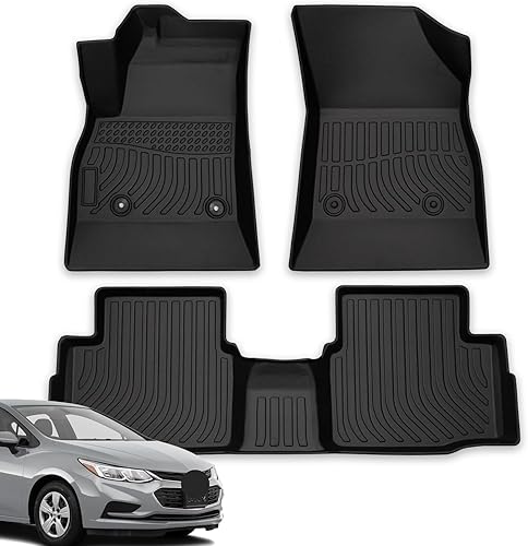 Miniatura 13 de Alfombrillas para todas las estaciones para Chevrolet Equinox 2018-2023 y GMC Terrain/Terrain Denali, alfombrillas para Chevrolet Equinox, juego