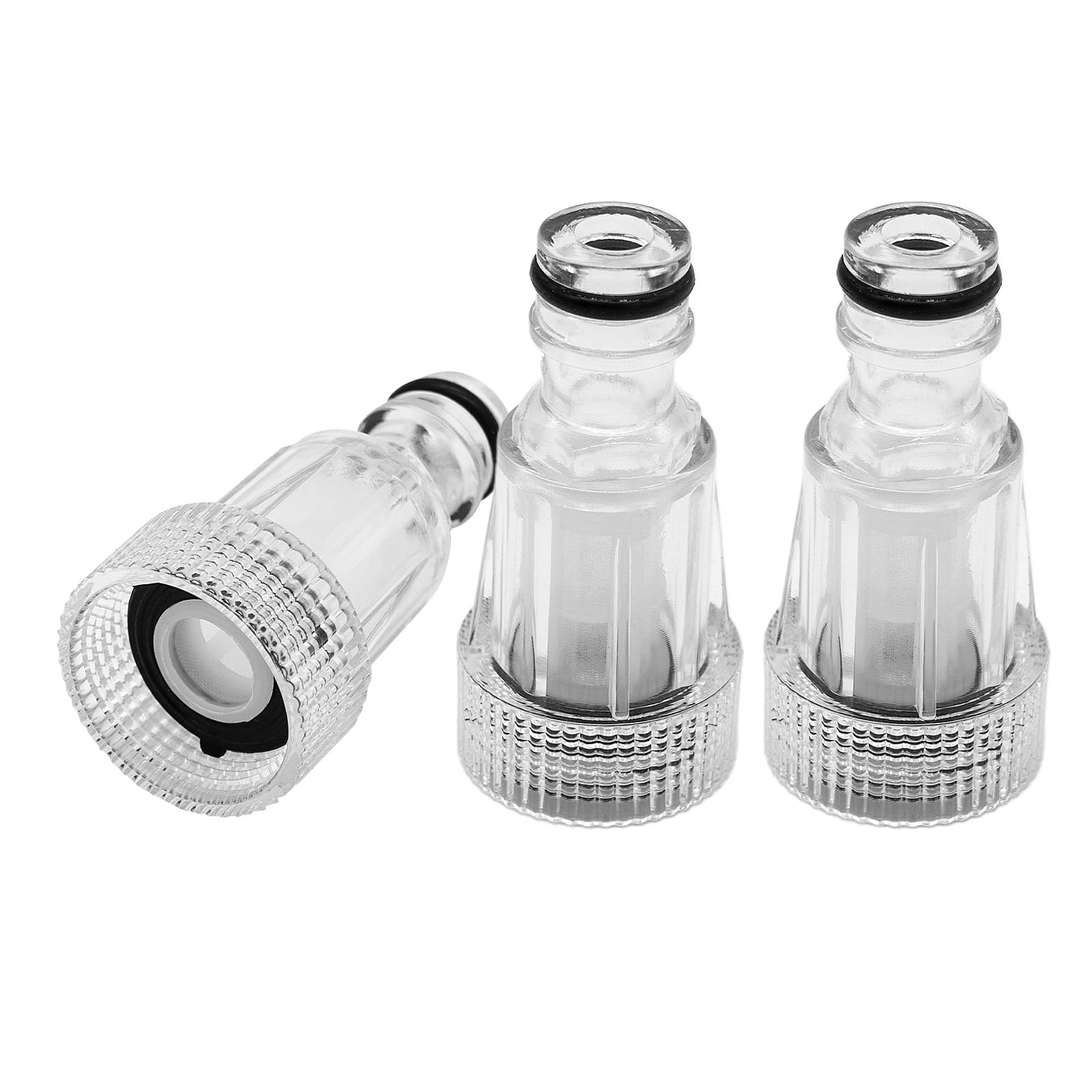 DERASL Pressure Washer Filter Debris Filtration 3/4" Garden Hose Adapter